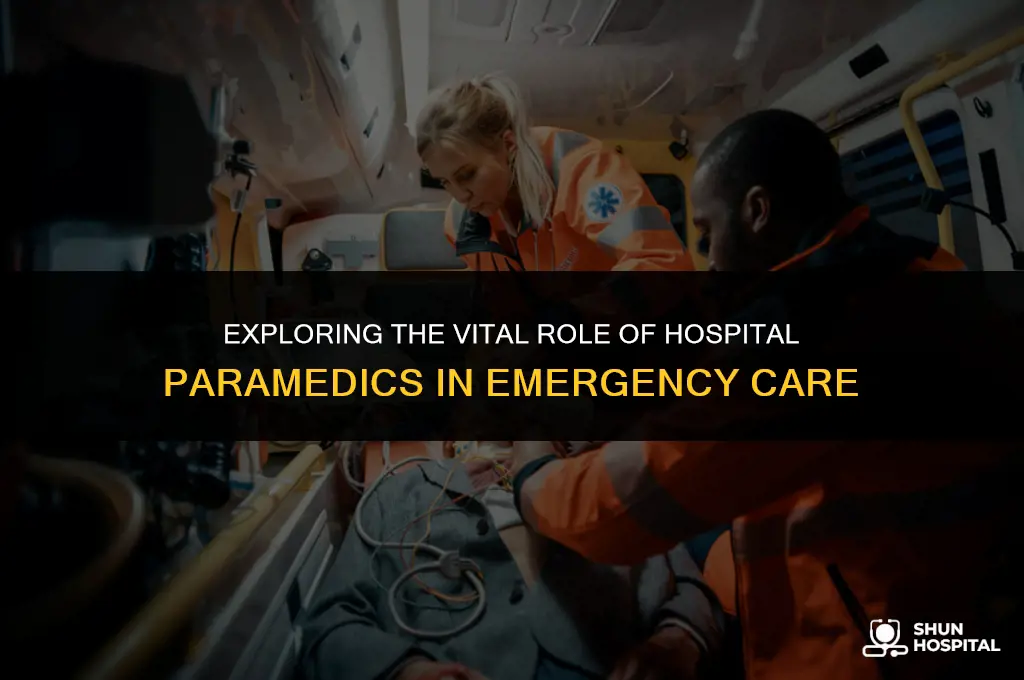 what is a hospital paramedic