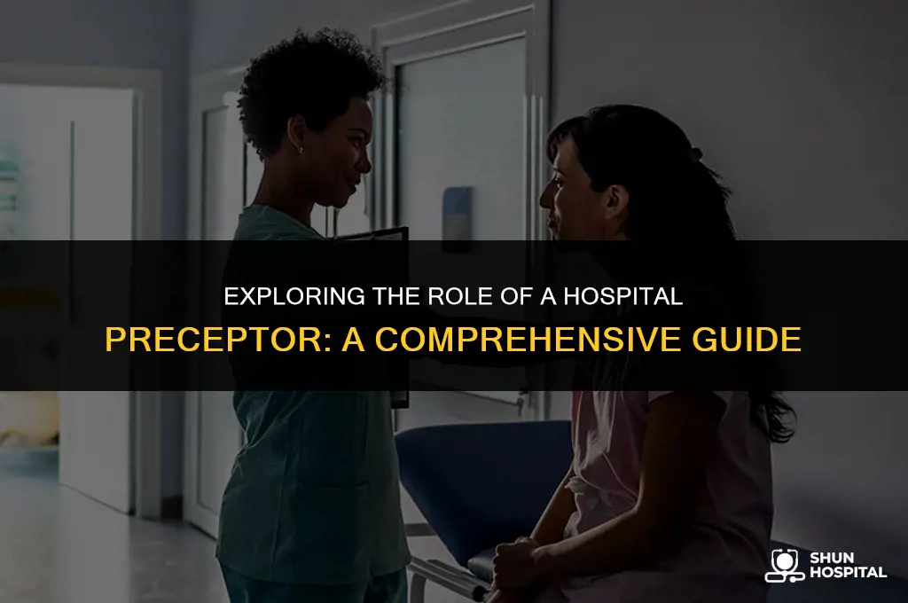what is a hospital preceptor