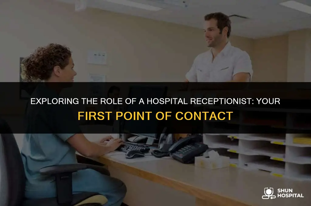 what is a hospital receptionist