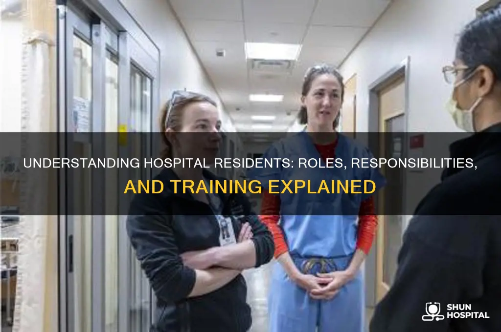 what is a hospital resident