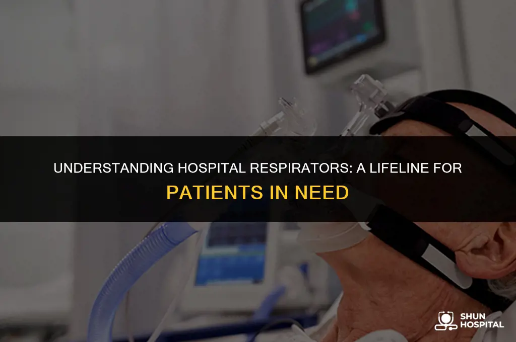 what is a hospital respirator