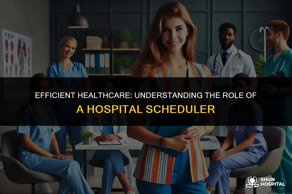 what is a hospital scheduler