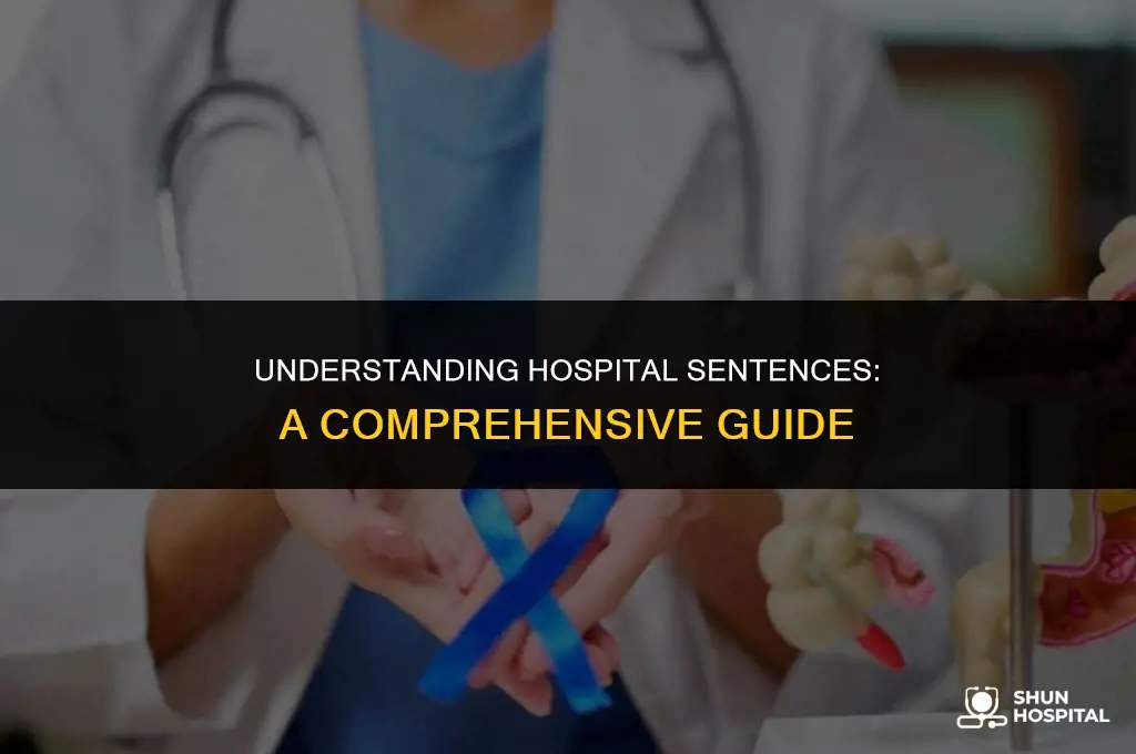 what is a hospital sentence