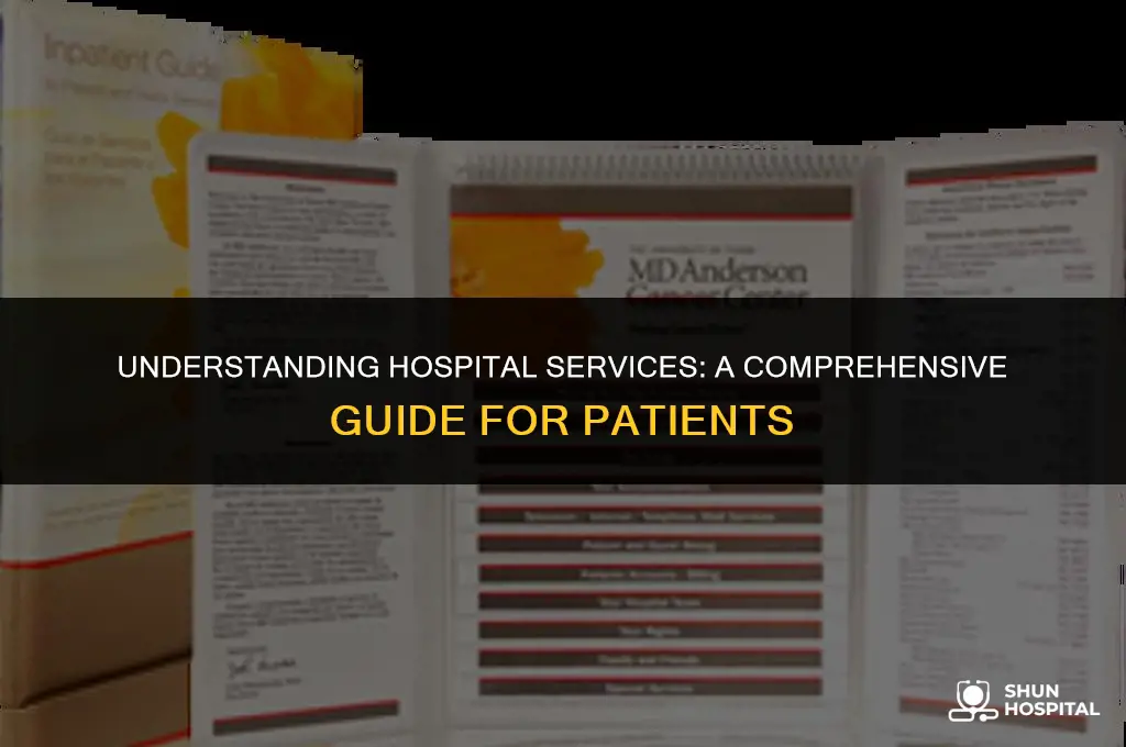 what is a hospital service