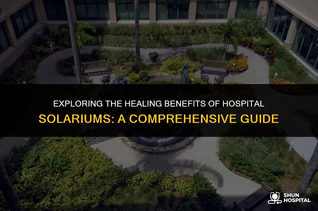 what is a hospital solarium
