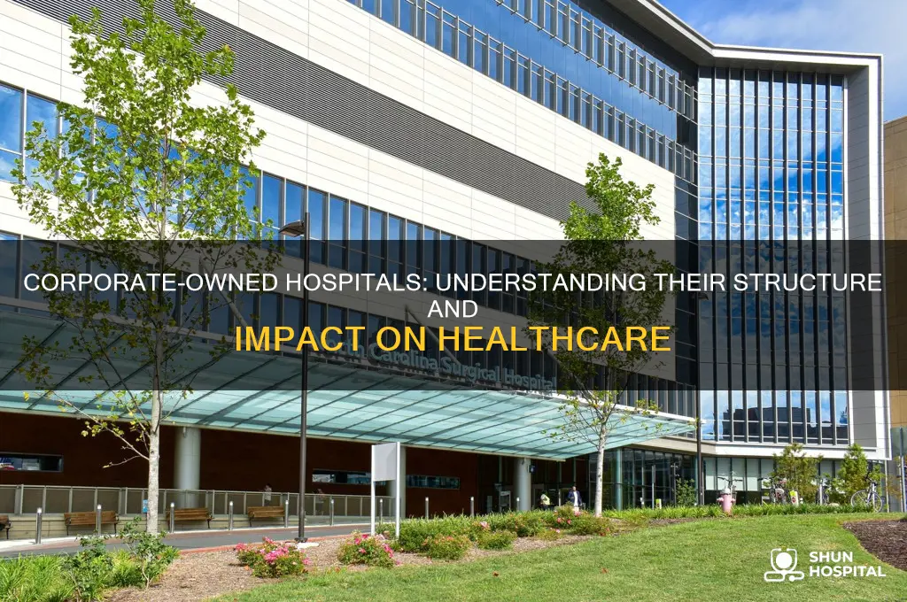 what is a hospital that is owend by a corporation