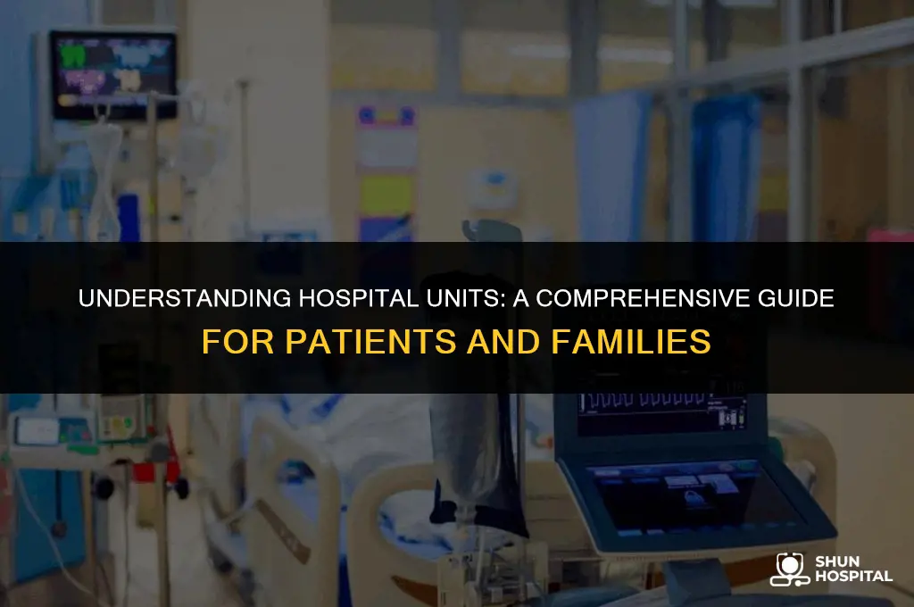 what is a hospital unit