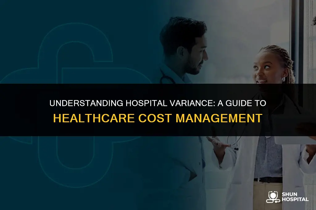 what is a hospital variance