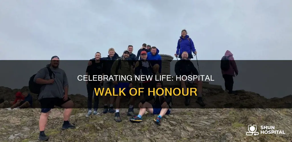 what is a hospital walk of honor