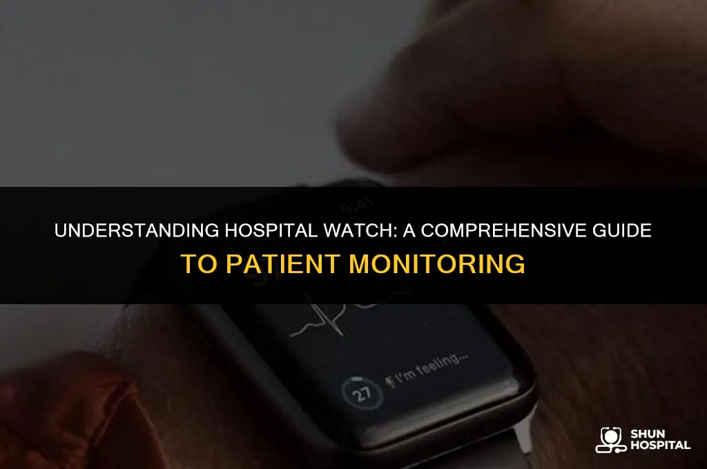 what is a hospital watch