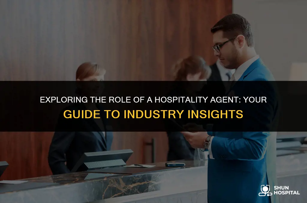 what is a hospitality agent