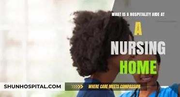 Understanding the Role of a Hospitality Aide in Nursing Homes