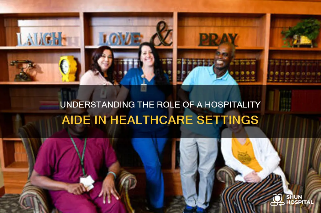 what is a hospitality aide