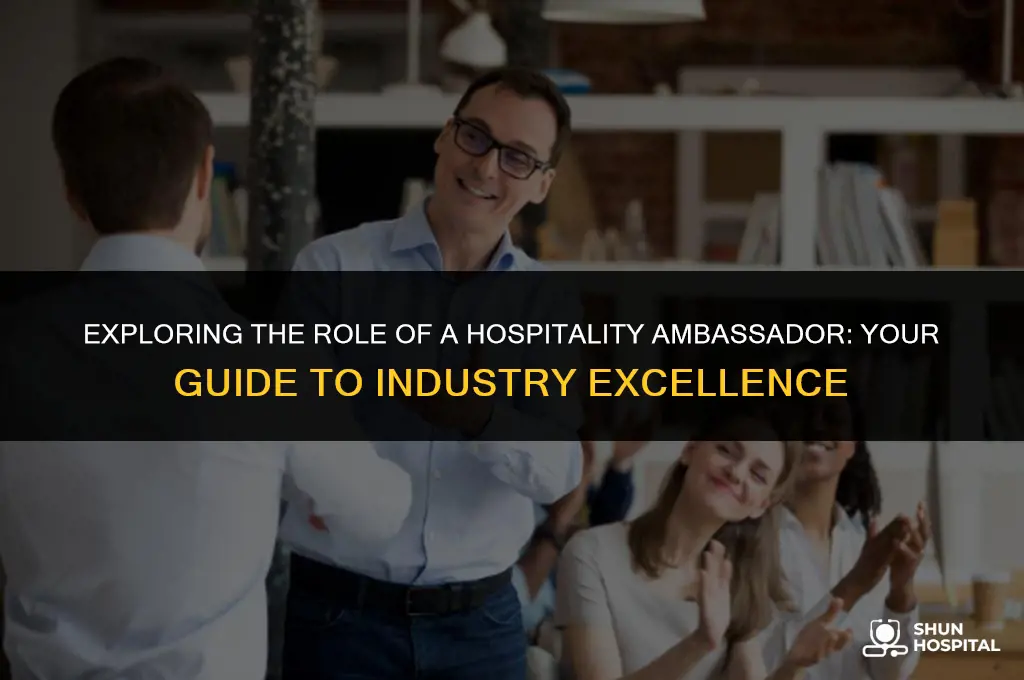 what is a hospitality ambassador