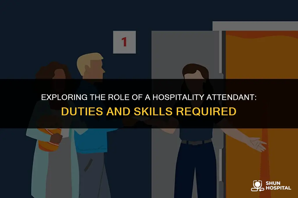 what is a hospitality attendant