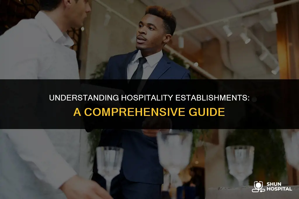 what is a hospitality establishment