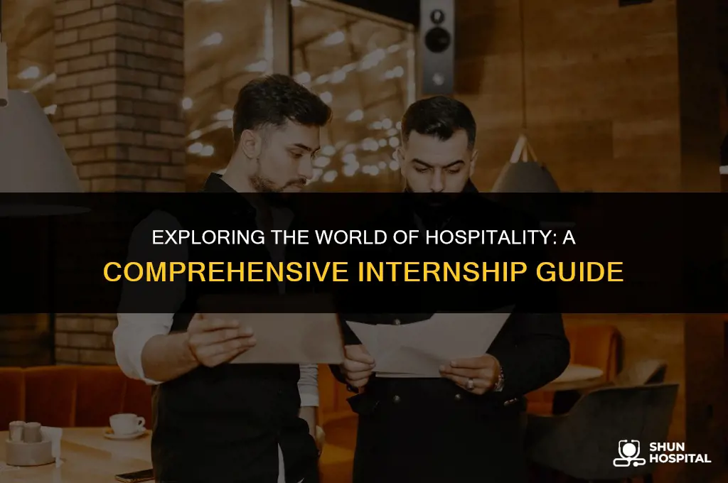 what is a hospitality internship