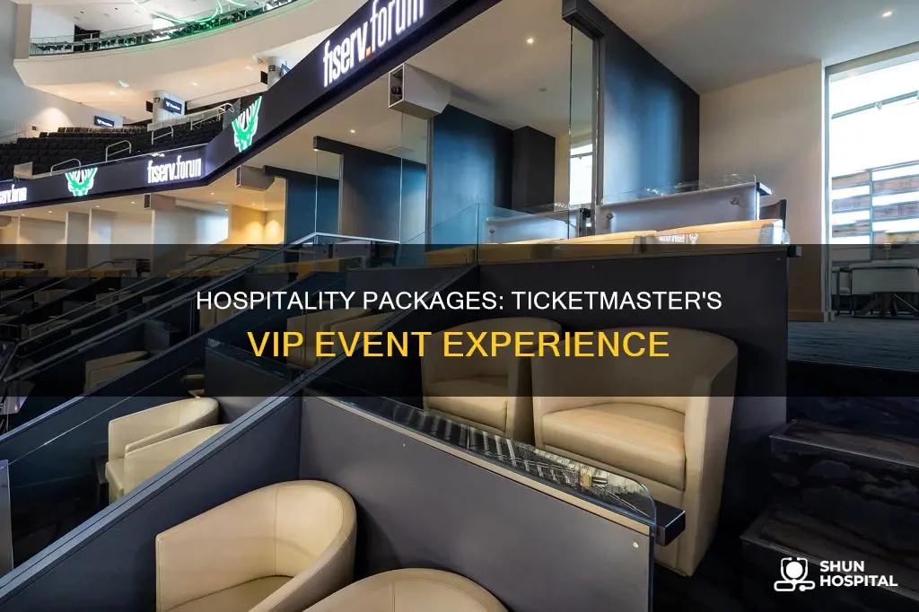 what is a hospitality package on ticketmaster