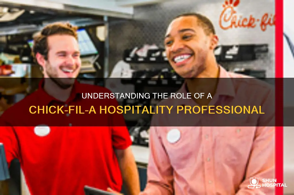 what is a hospitality professional at chick fil a
