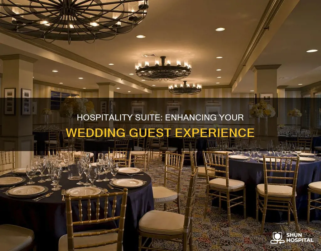 what is a hospitality suite for wedding