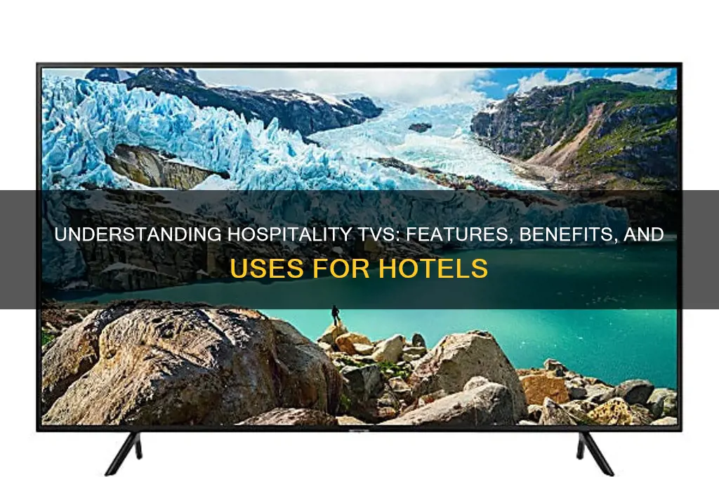 what is a hospitality tv