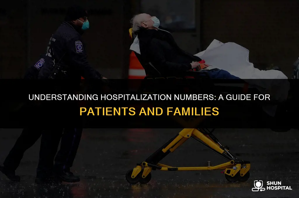 what is a hospitalization number