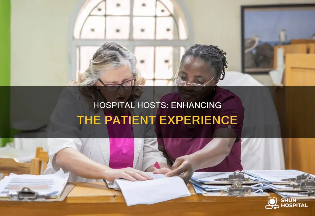 what is a host at a hospital