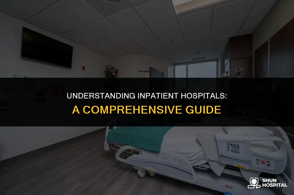 what is a inpatient hospital