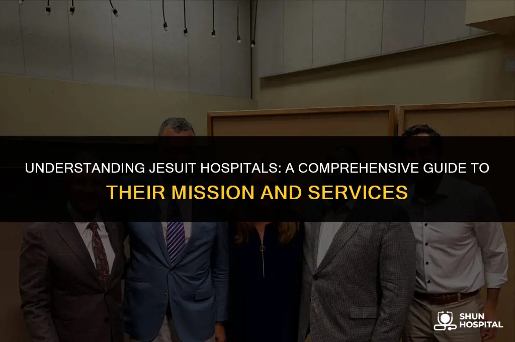 what is a jesuit hospital