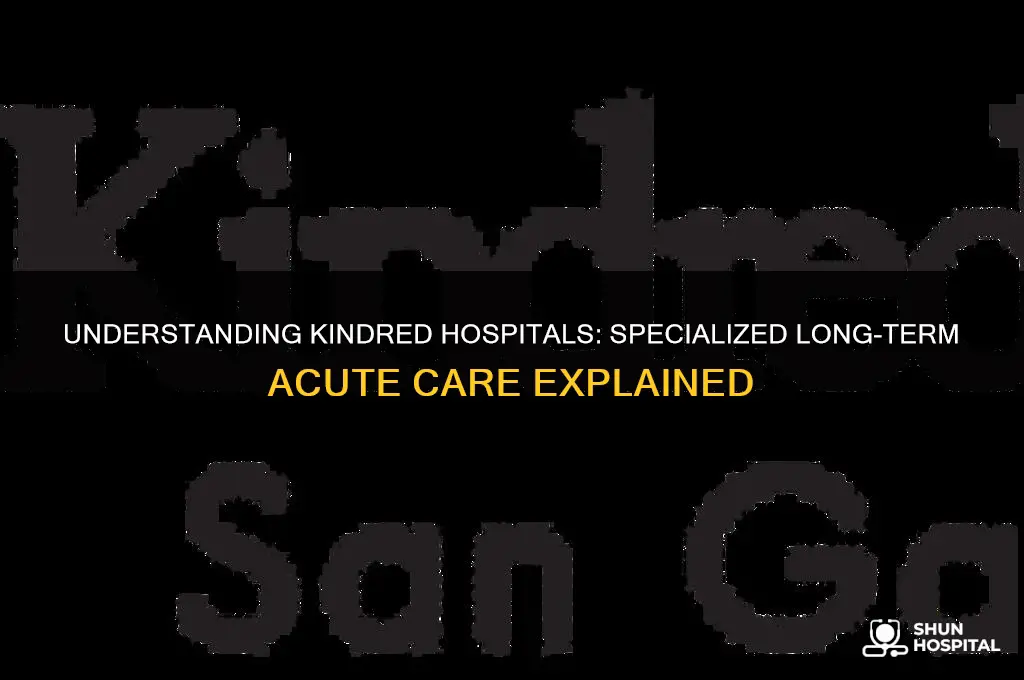 what is a kindred hospital