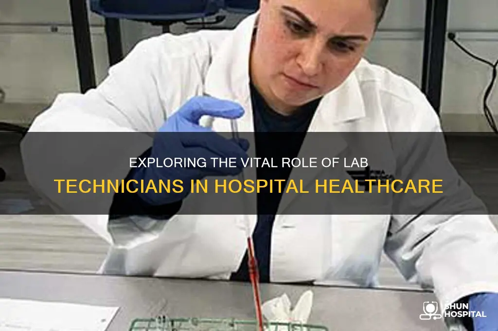 what is a lab techs job in a hospital