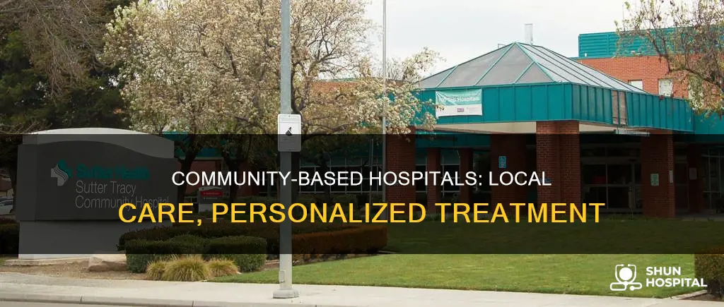what is a local community based hospital