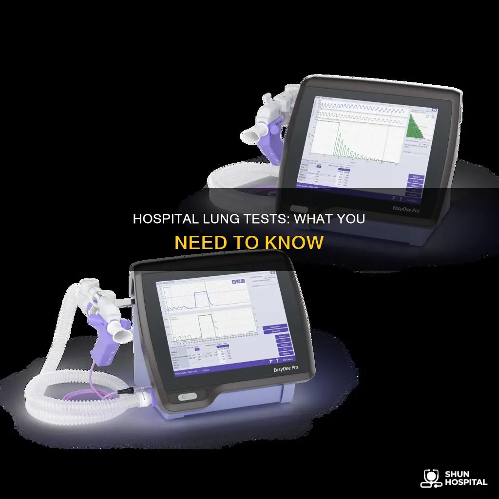 what is a lung test at hospital