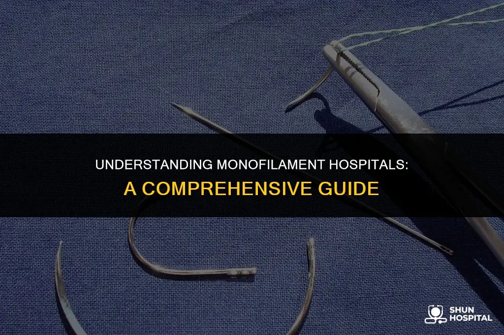 what is a monofilament hospital