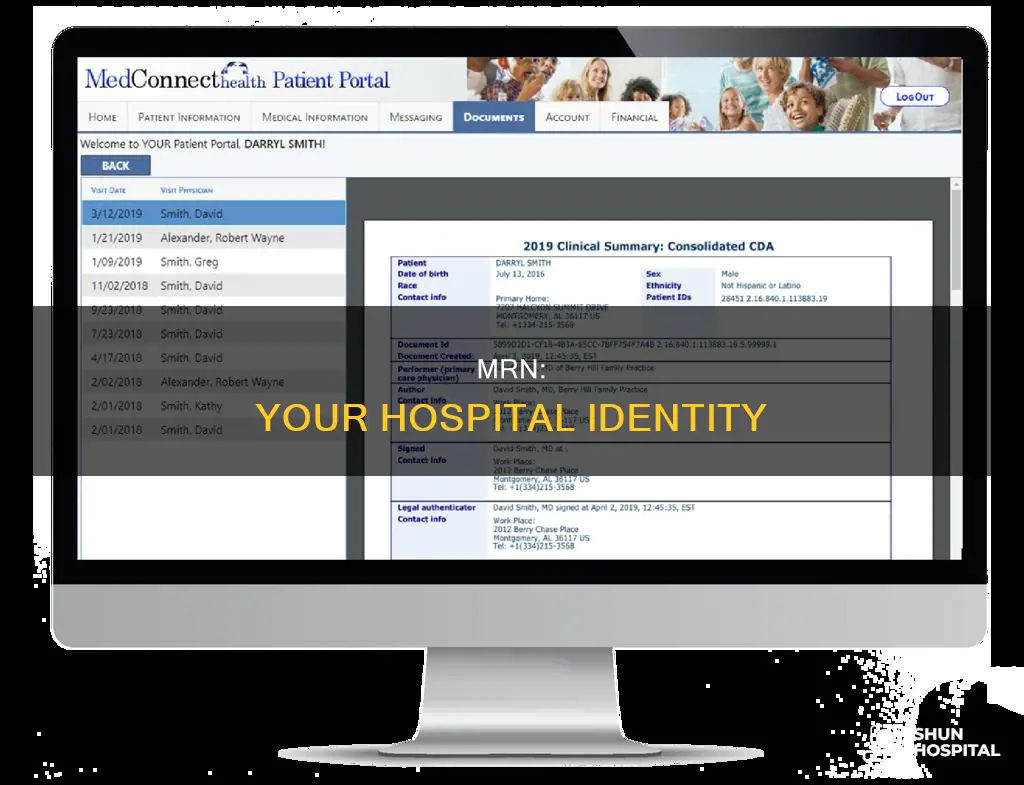 what is a mrn in hospital record