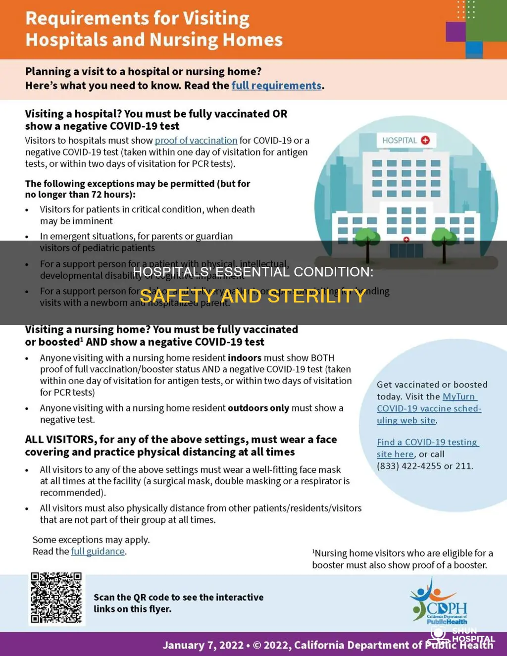 what is a necessary condition in hospitals