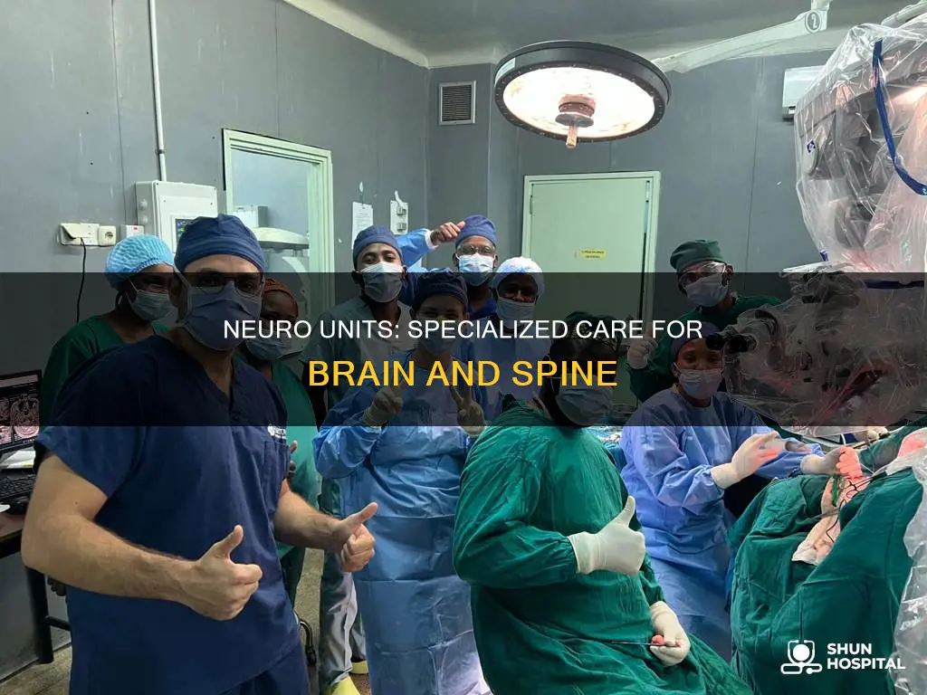 what is a neuro unit in hospital