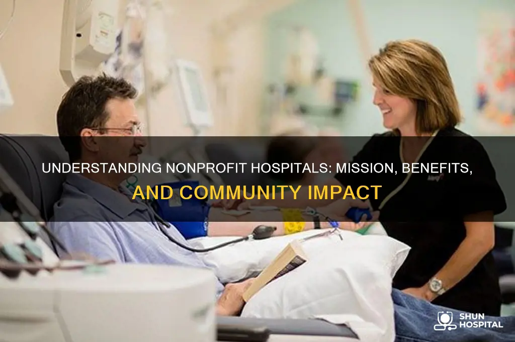 what is a nonprofit hospital