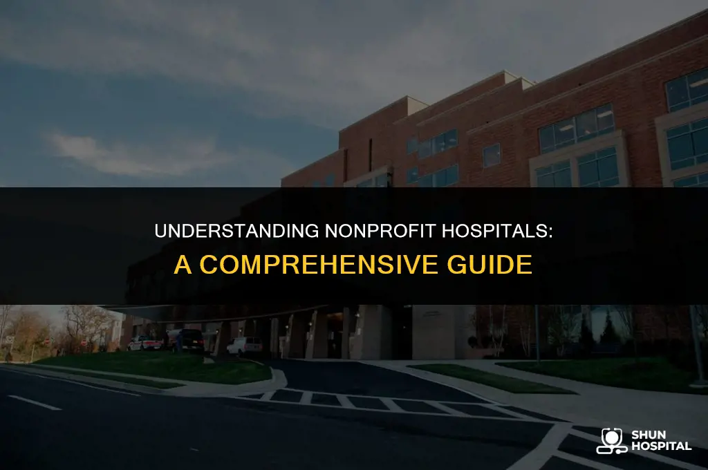 what is a nonrofit hospital