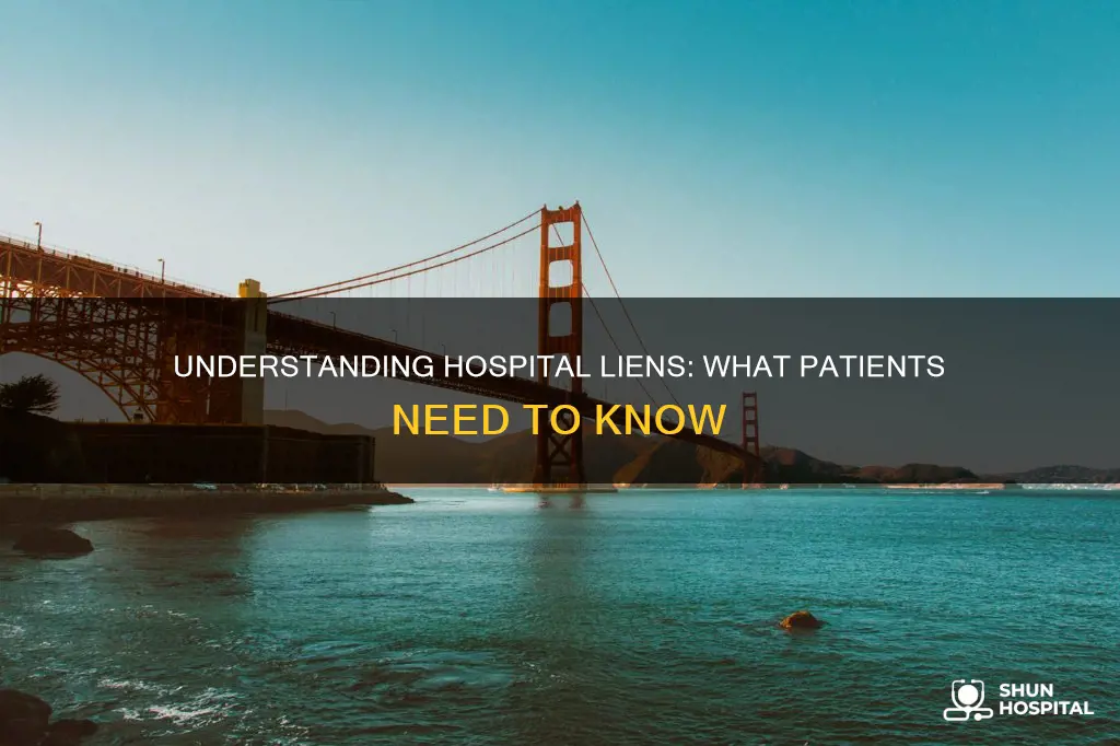 what is a notice of hospital lien