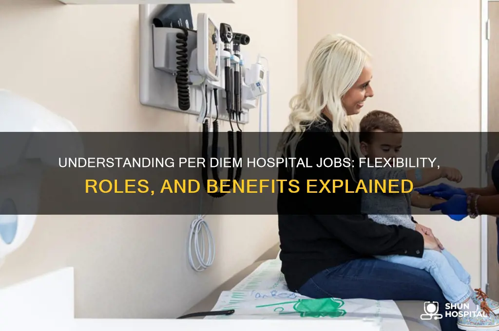 what is a per diem job at a hospital