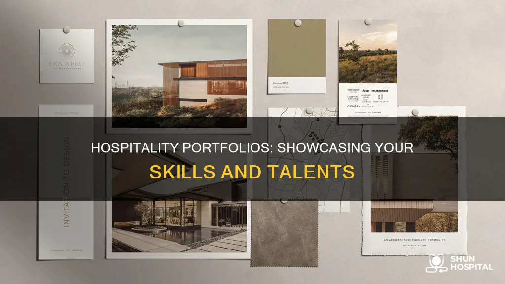 what is a portfolio in hospitality studies
