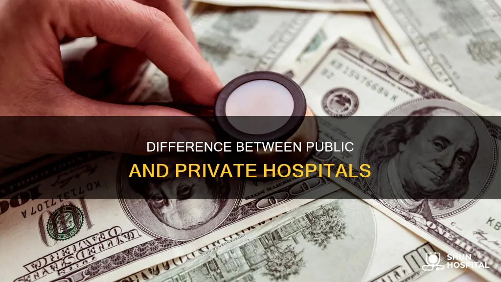 what is a private and public hospital