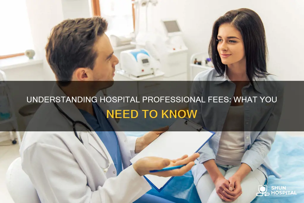 what is a pro fee from hospital