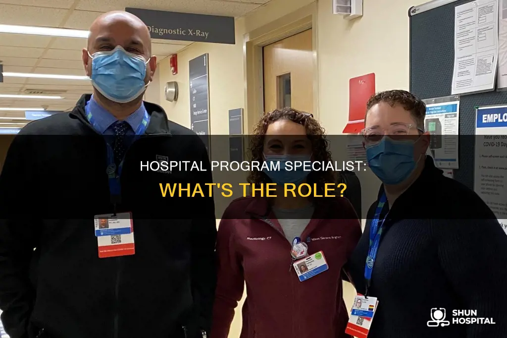 what is a program specialist in hospital