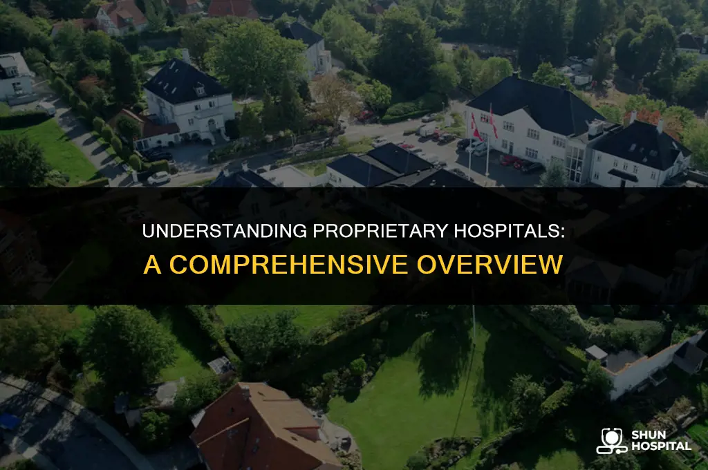 what is a proprietary hospital