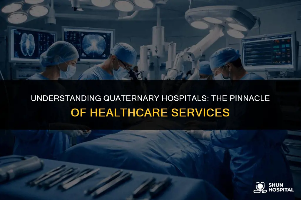 what is a quternary hospital