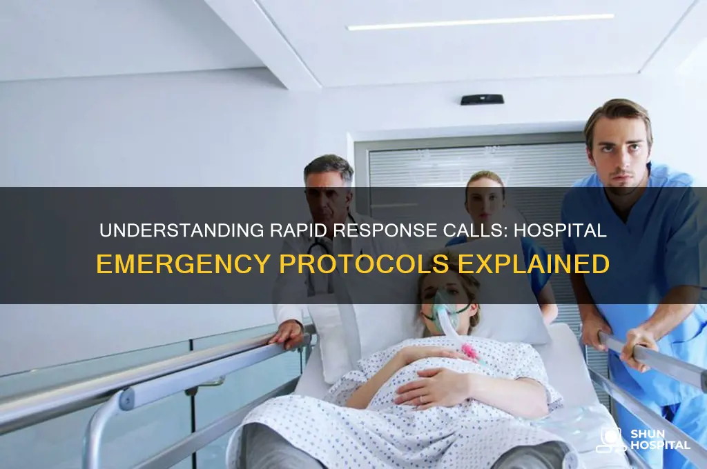 what is a rapid response call in a hospital
