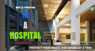 Hospital Reception: The First Step to Treatment