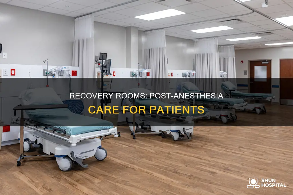 what is a recovery room in hospitals